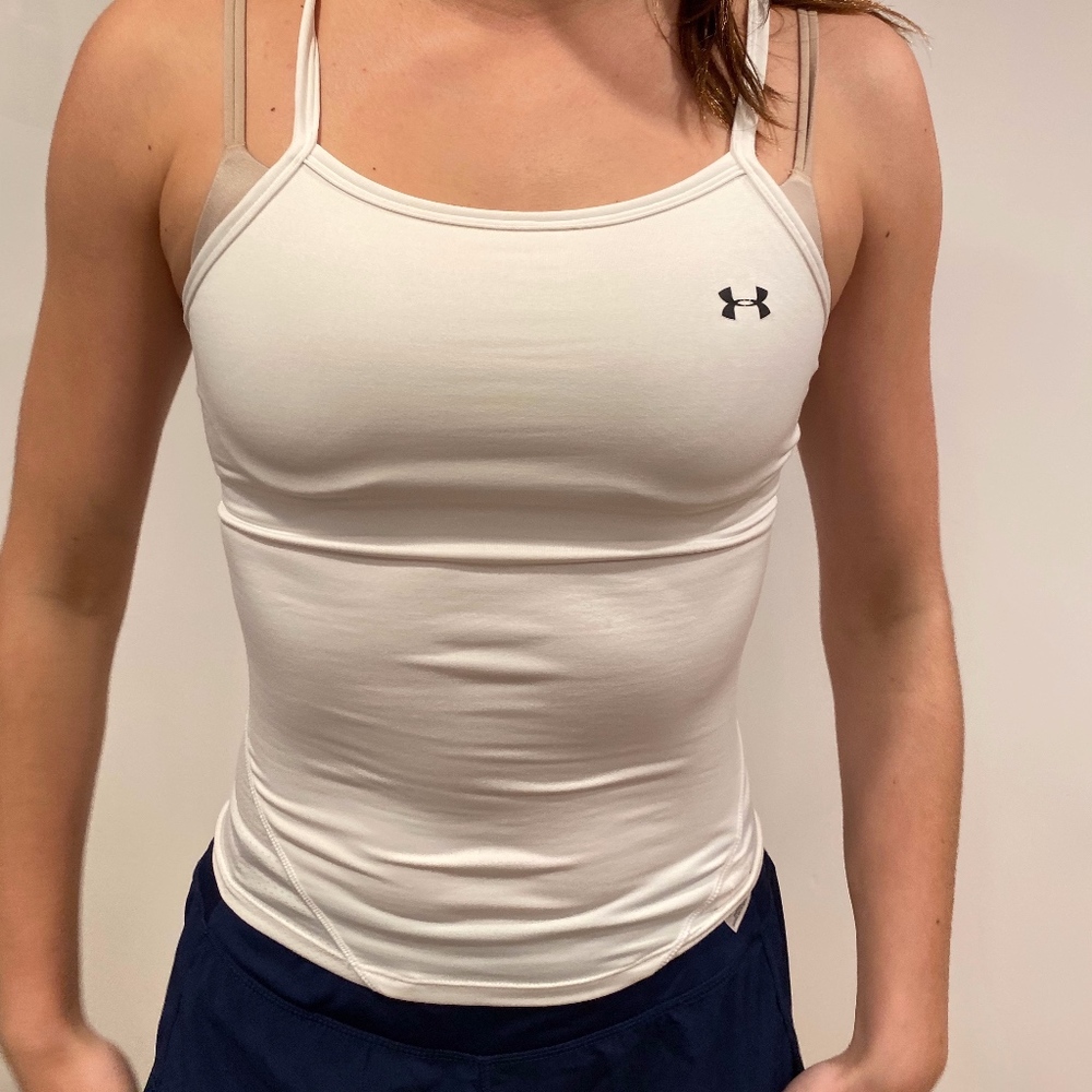 Under Armor White Tank